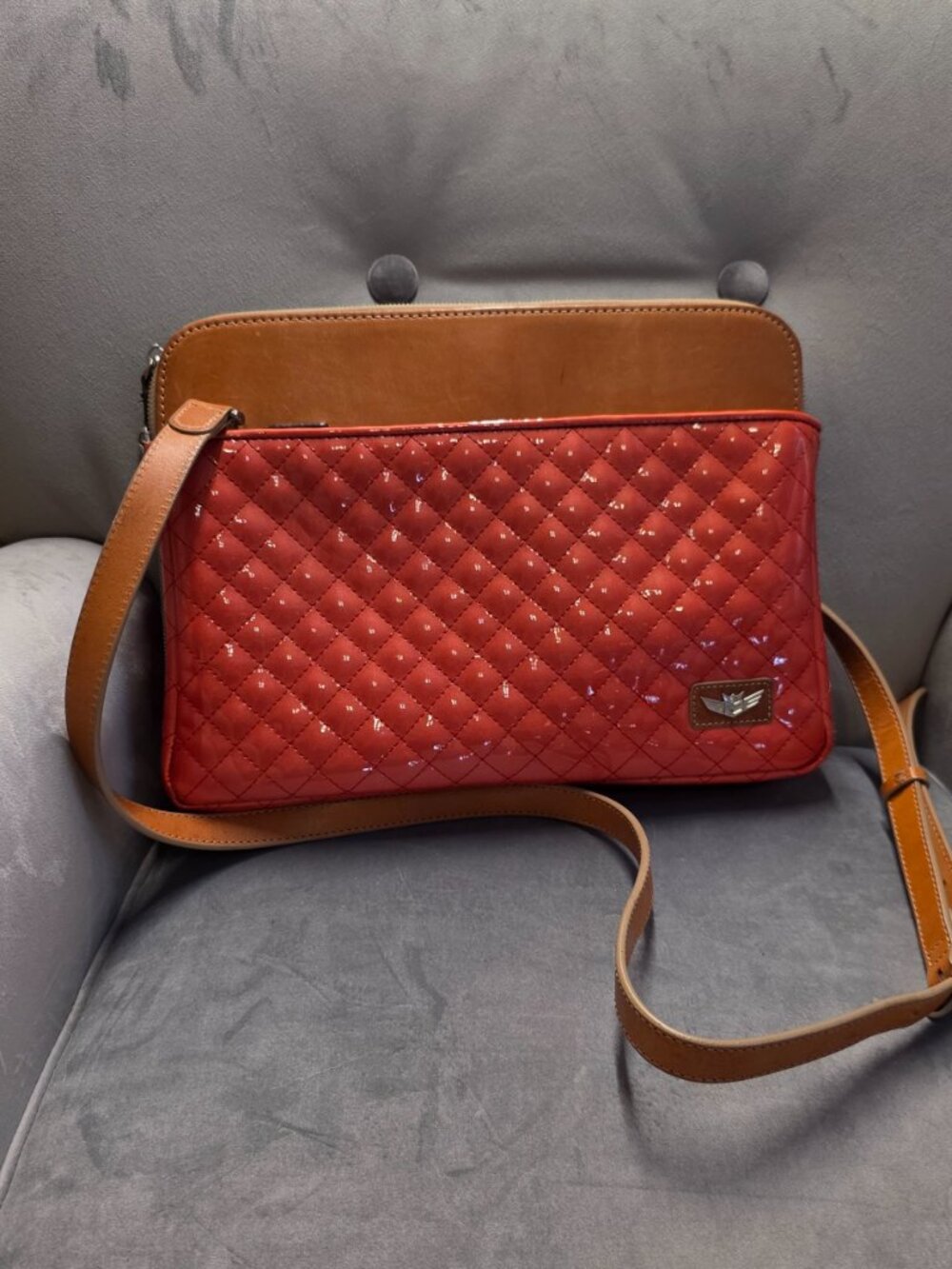 Consuela Candy Crush quilted bag
